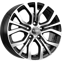 Литые диски КС736 (ZV 16_ix35) (КС736) 6.500xR16 5x114.3 DIA67.1 ET45 алмаз черный для Honda Stepwgn