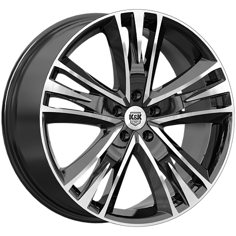 Атлас (КС661М) 8.500xR20 5x127 DIA71.6 ET45 алмаз черный Атлас (КС661М) 8.500xR20 5x127 DIA71.6 ET45 алмаз черный