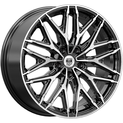 Клермон (КС1156) 8.000xR19 5x112 DIA57.1 ET34 алмаз черный Клермон (КС1156) 8.000xR19 5x112 DIA57.1 ET34 алмаз черный