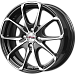 Такеши (КС877) 6.000xR16 4x100 DIA60.1 ET45 Блэк Джек