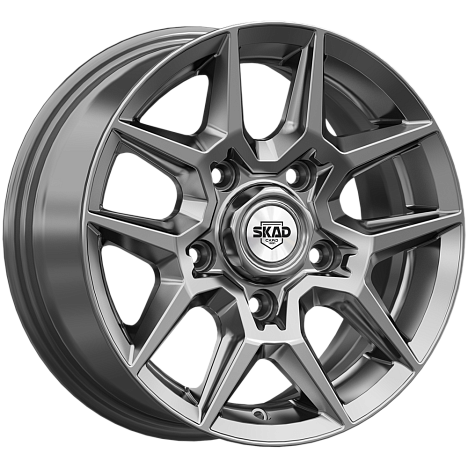 КАНГАР (КЛ1196) 6.500xR15 5x139.7 DIA98.1 ET40 графит КАНГАР (КЛ1196) 6.500xR15 5x139.7 DIA98.1 ET40 графит