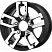 Офф-лайн (КС516) 6.500xR16 5x139.7 DIA98 ET40 Блэк Джек
