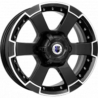 Литые диски M56 (КС593) 7.000xR16 6x139.7 DIA106.1 ET30 алмаз черный для Great Wall Hover H3